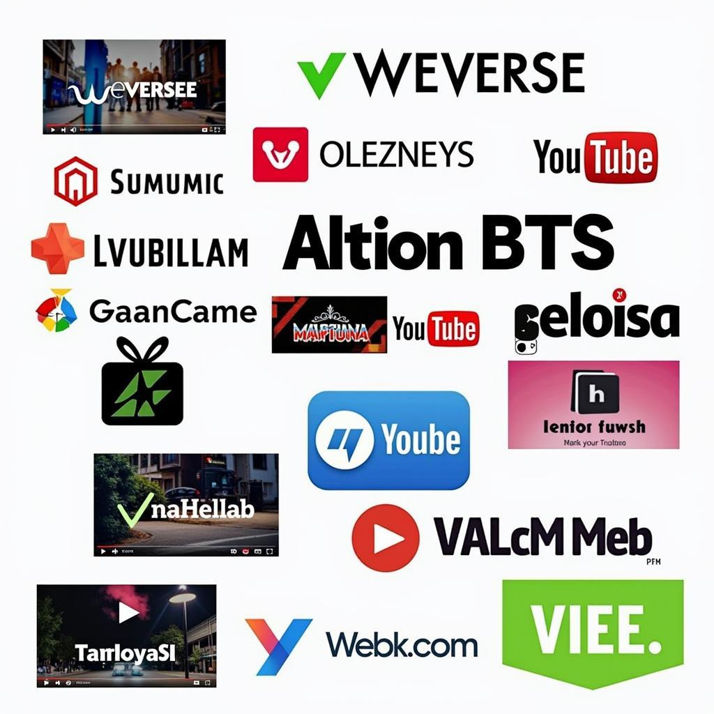 Official BTS Content Platforms