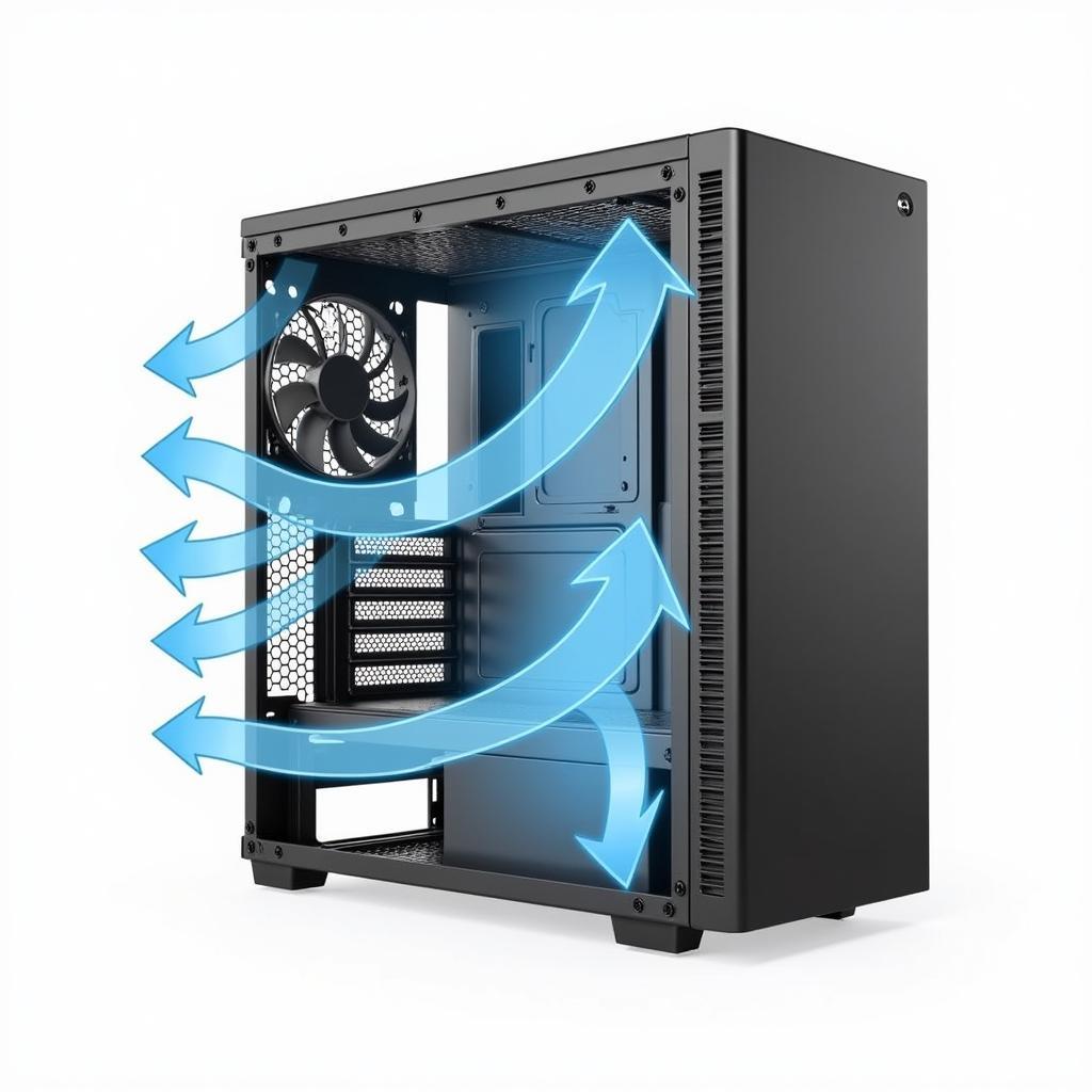 Optimal Fan Placement for Airflow in PC Case