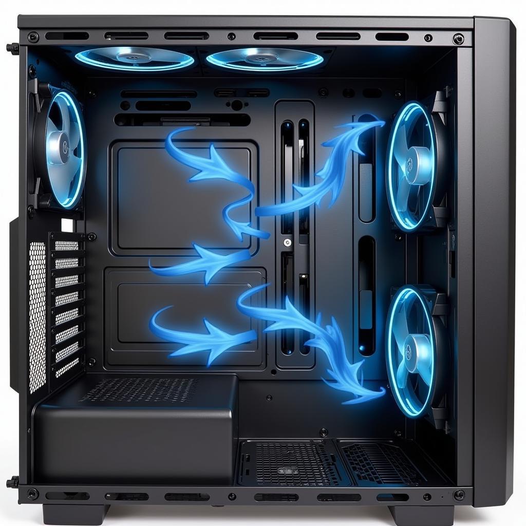 Optimal Fan Riing Placement in PC Case