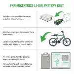 Optimal Li-ion Battery Fan Charging Practices