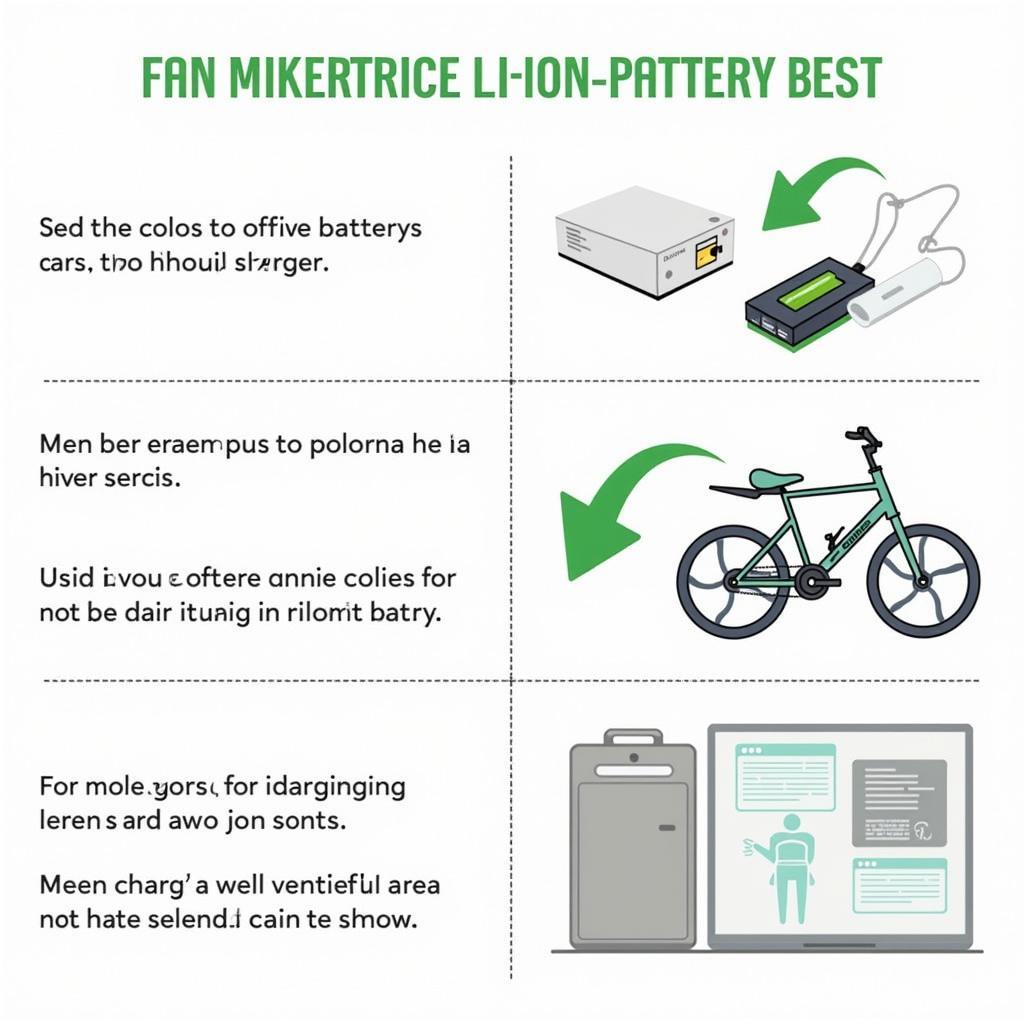 Optimal Li-ion Battery Fan Charging Practices