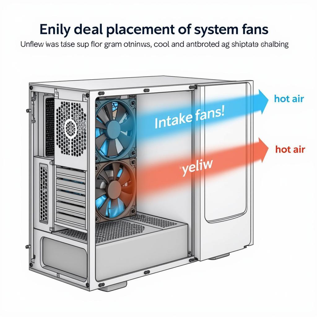 Optimal System Fan Placement within a PC Case