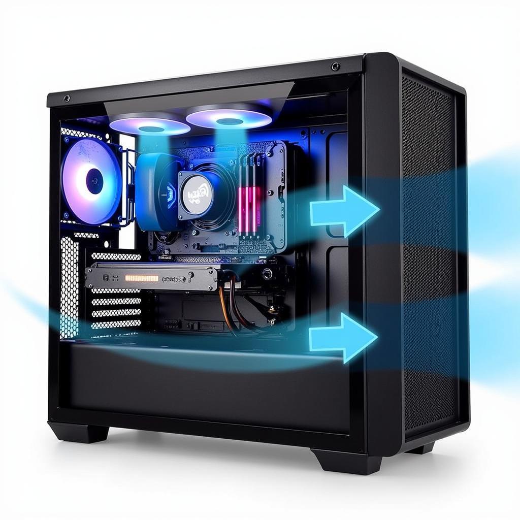 Optimized Case Airflow for GPU Cooling