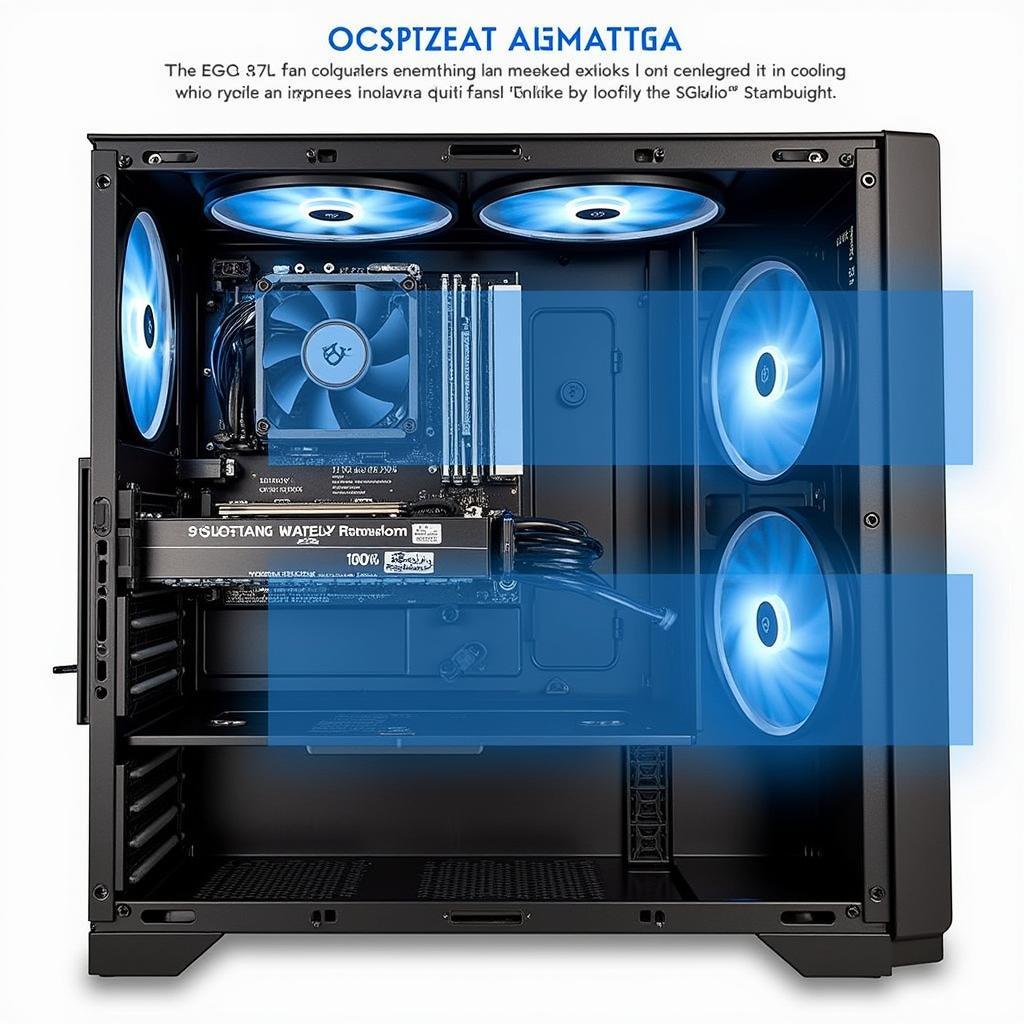 Optimized PC Case Airflow with LGA115x CPU Fan