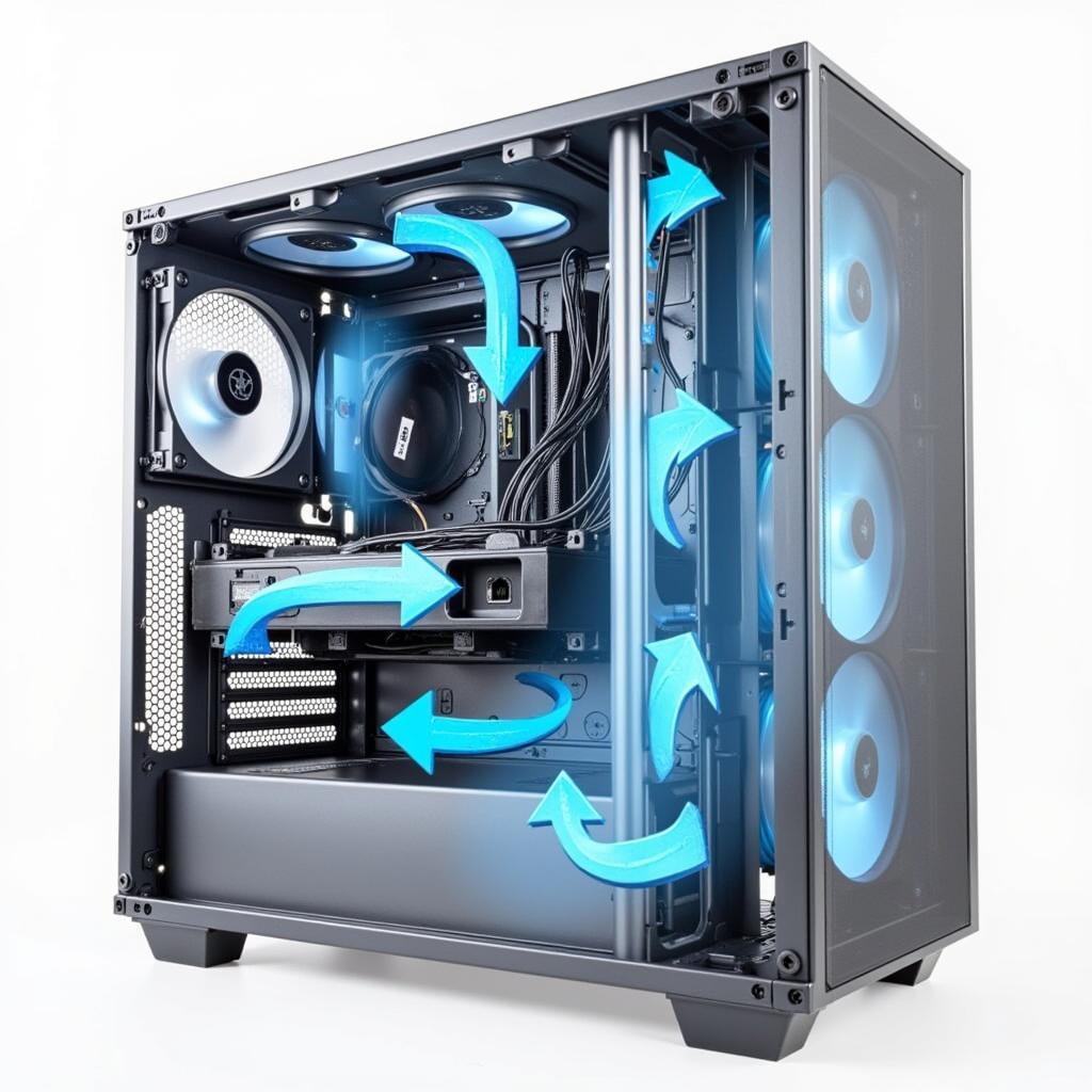 Optimized Header Fan Airflow