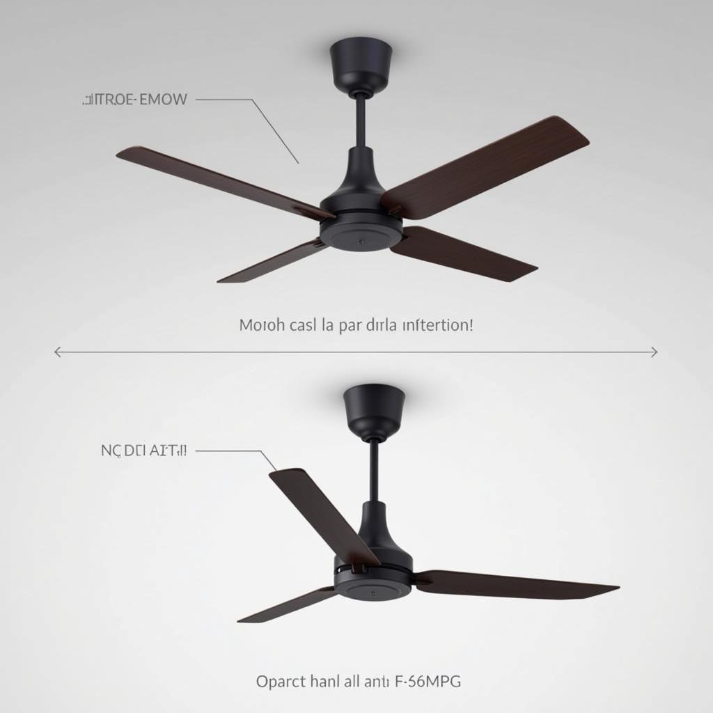 Panasonic F-56MPG Ceiling Fan: Modern and Sleek Design