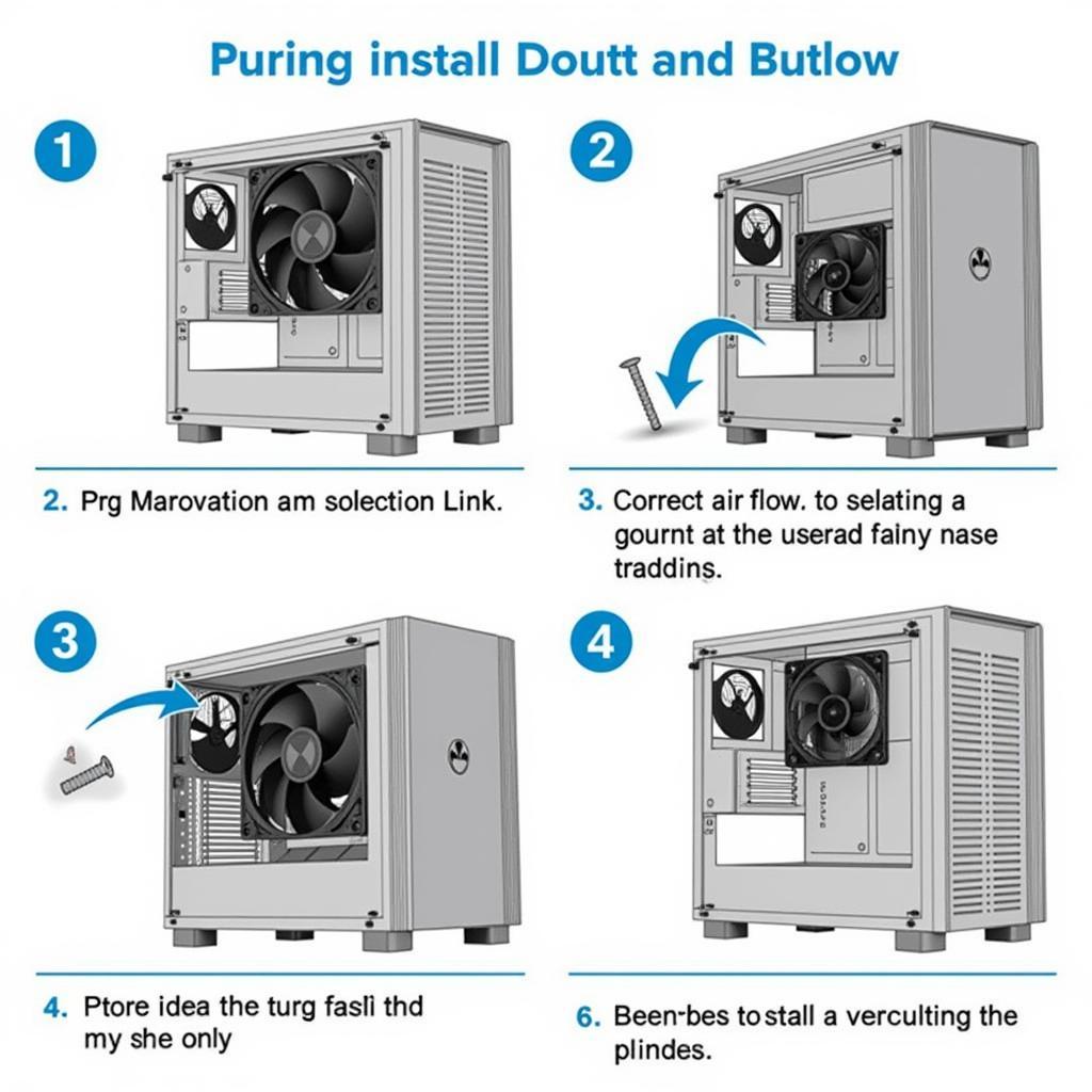 Installing a PC Cooling Fan