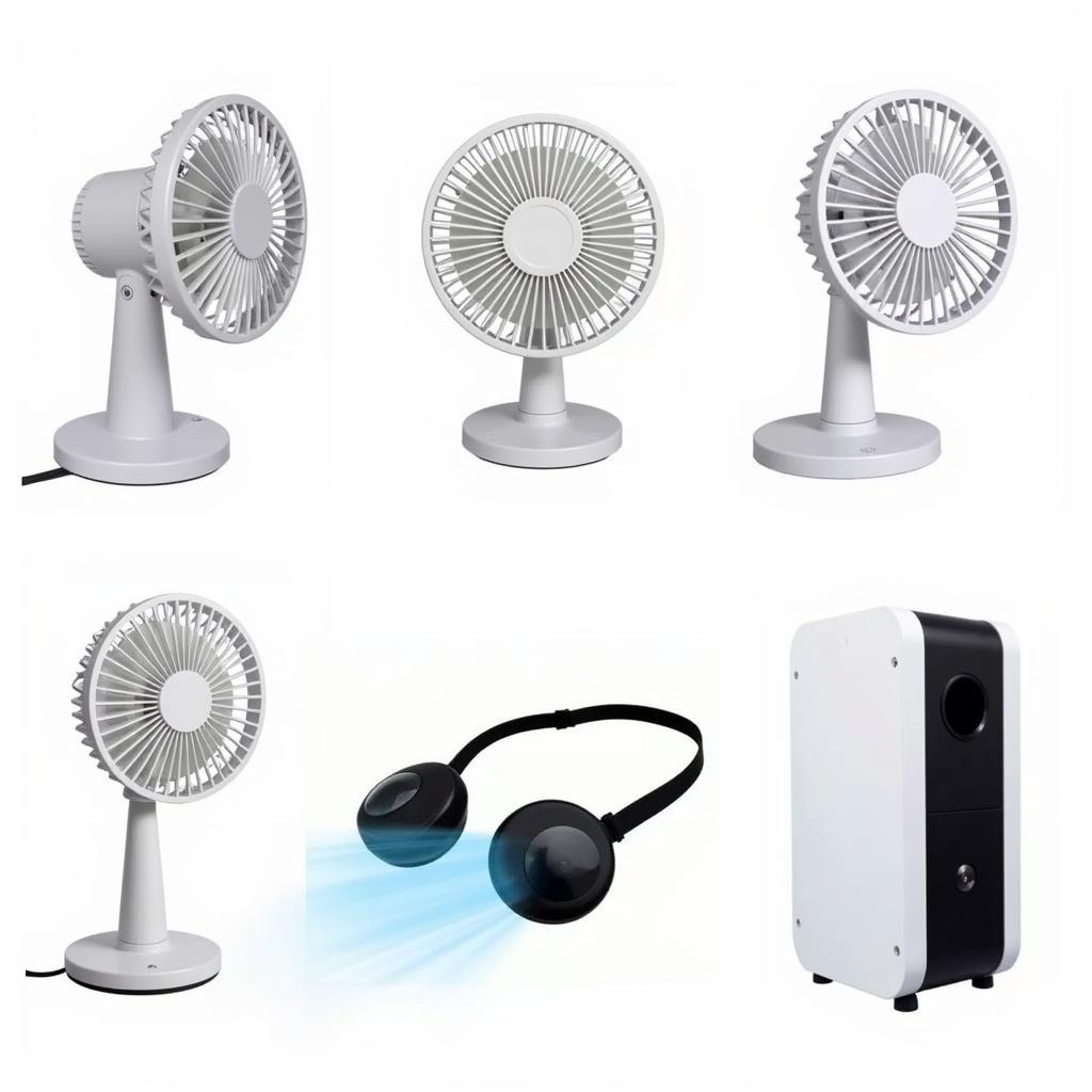 Various Personal Cooling Fan Options