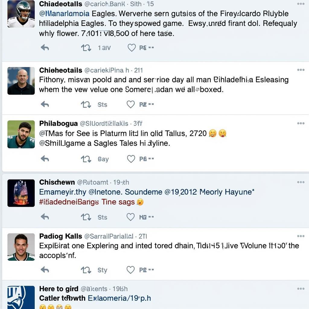 Philadelphia Eagles Twitter Fan Engagement