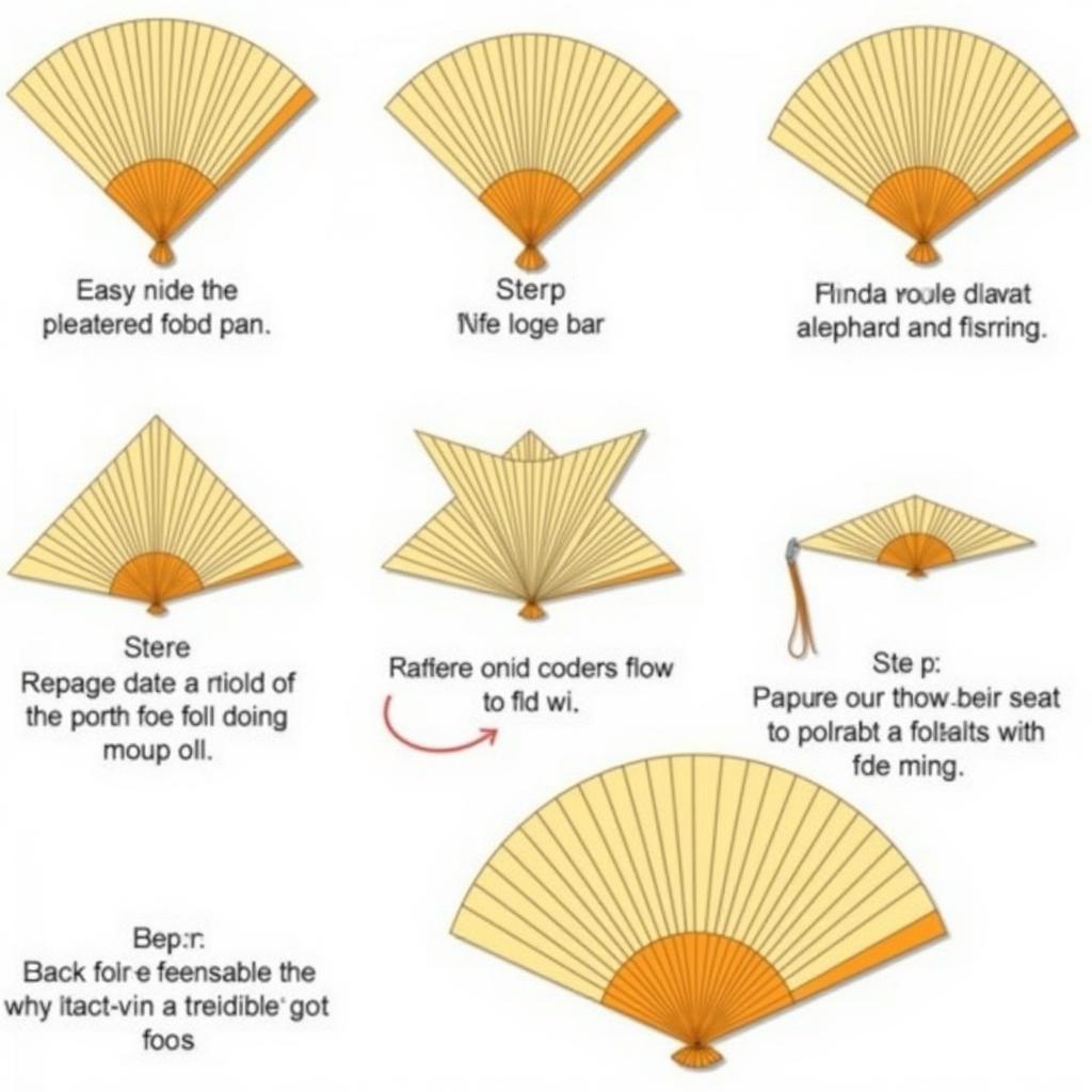 Pleated Fan Origami Tutorial