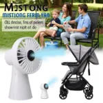 Portable Misting Stroller Fan for Disney