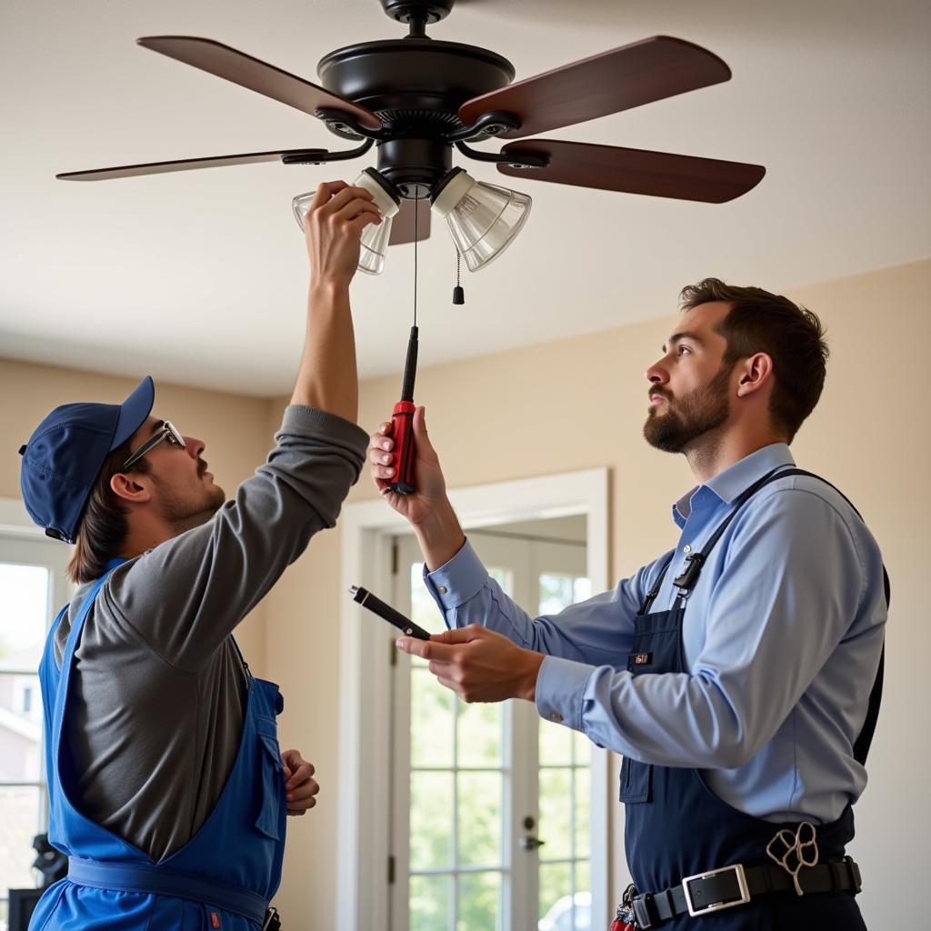 Professional Ceiling Fan Repair Technician in Portland