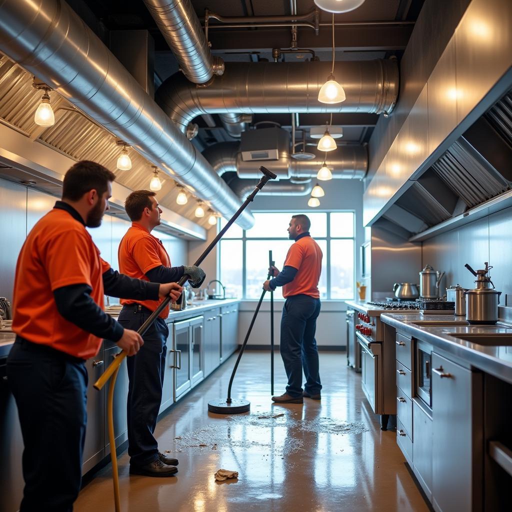 Professional Kitchen Exhaust Fan Cleaning