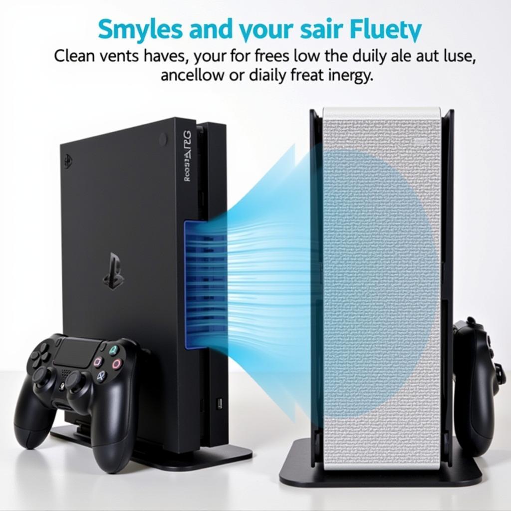 Effective PS4 cooling solutions: Vertical stand and clean vents