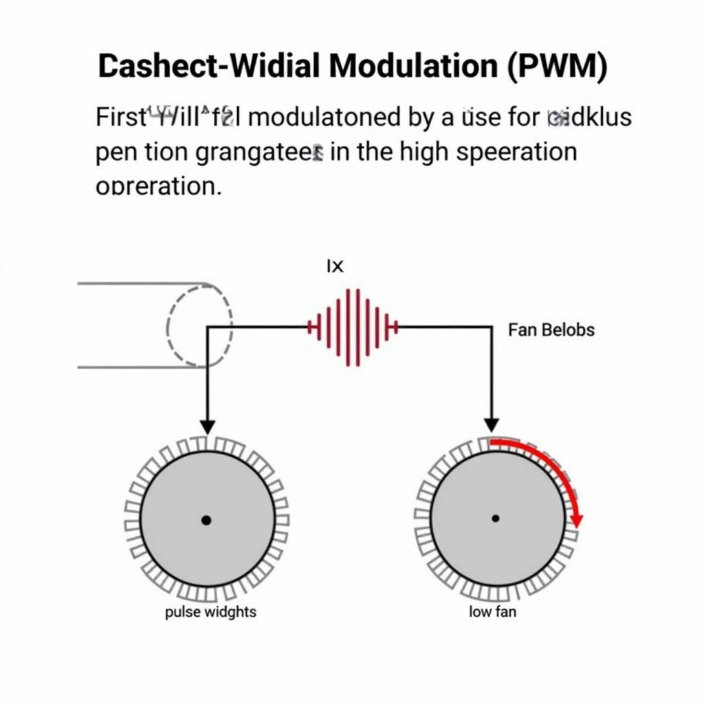 Diagram Illustrating PWM Fan Control