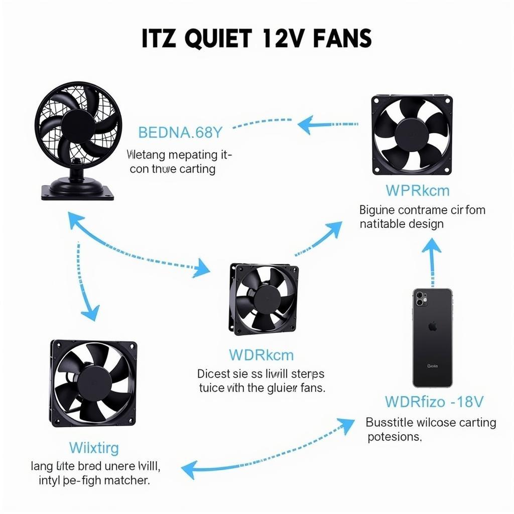 Quiet 12V Fan Options for Football Fans