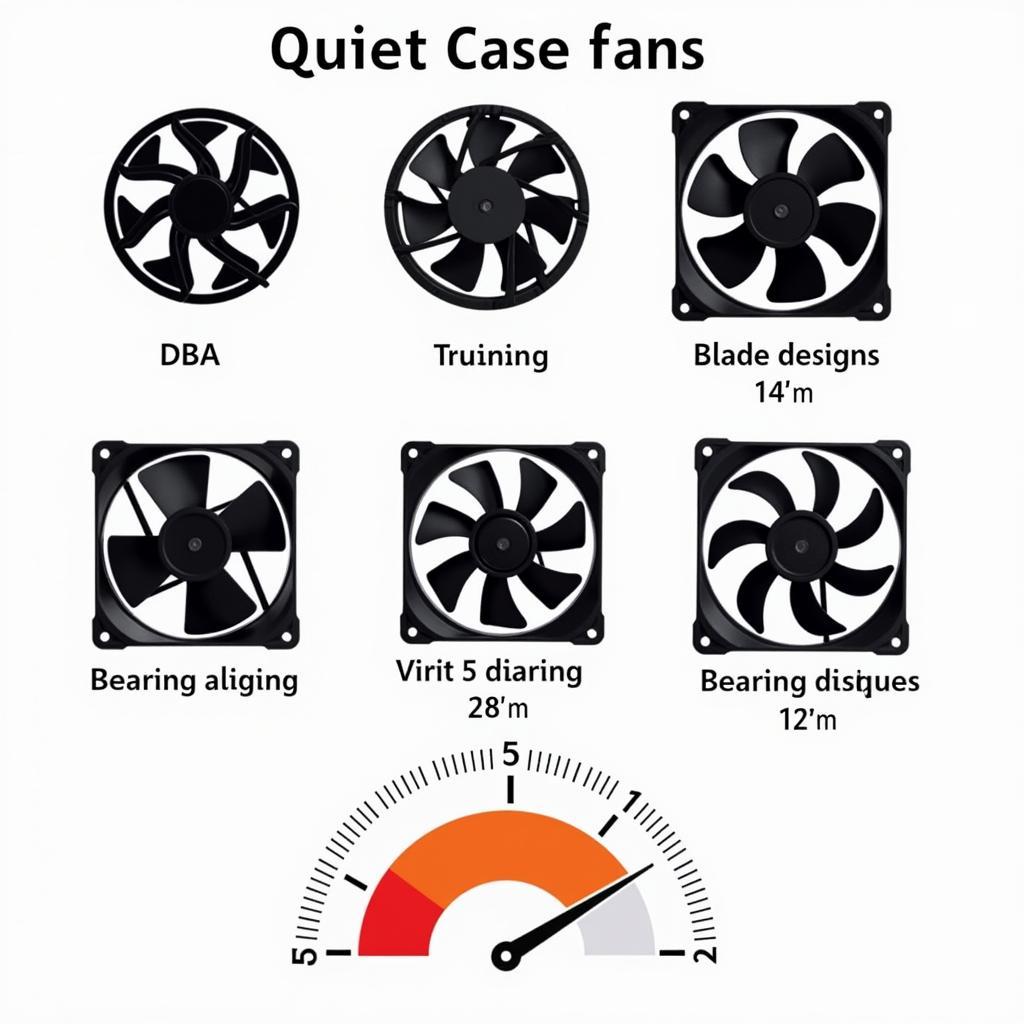 Comparison of Quiet Case Fans