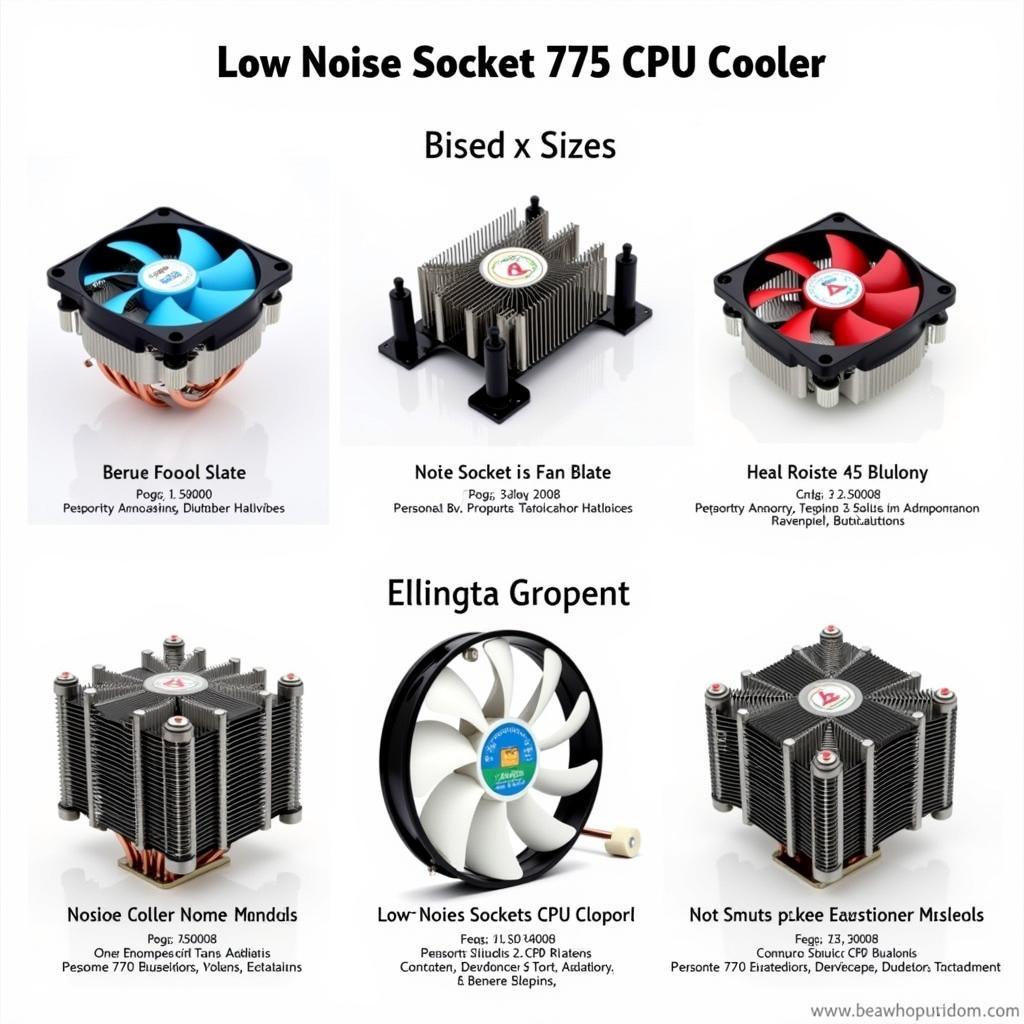 Quiet Fan Cool Master Socket 775 Options