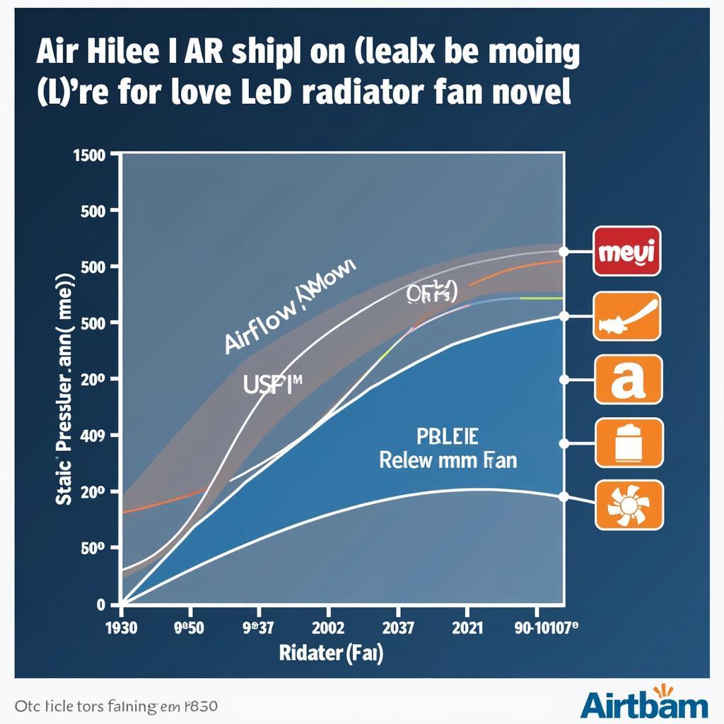 Radiator Fan Airflow and Static Pressure Comparison