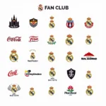 Real Madrid Fan Club Logo Design Ideas