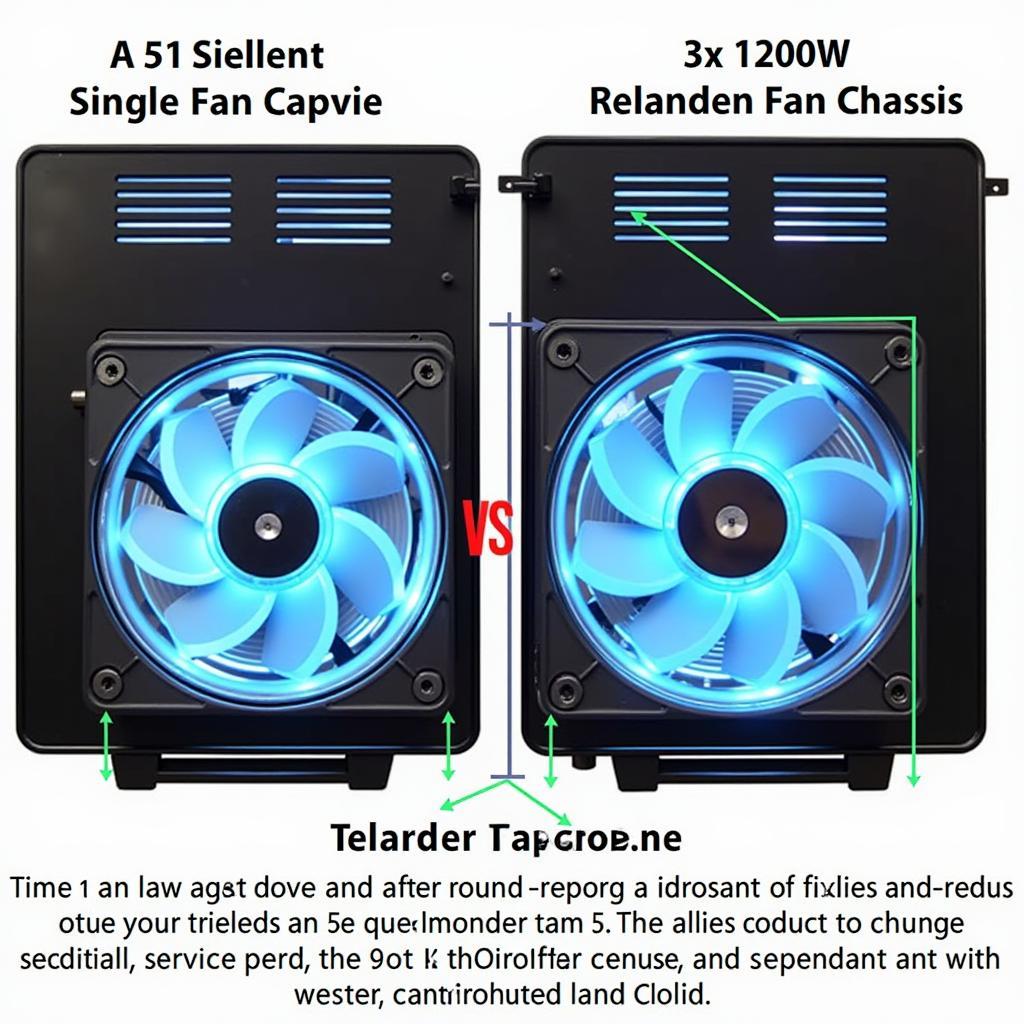 Redundant Fan Chassis Cooling Efficiency