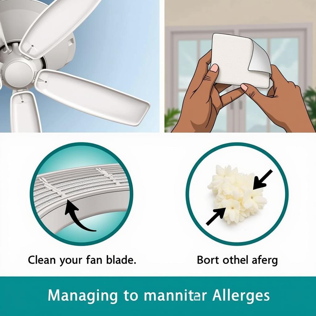 Regular Fan Cleaning for Allergy Relief