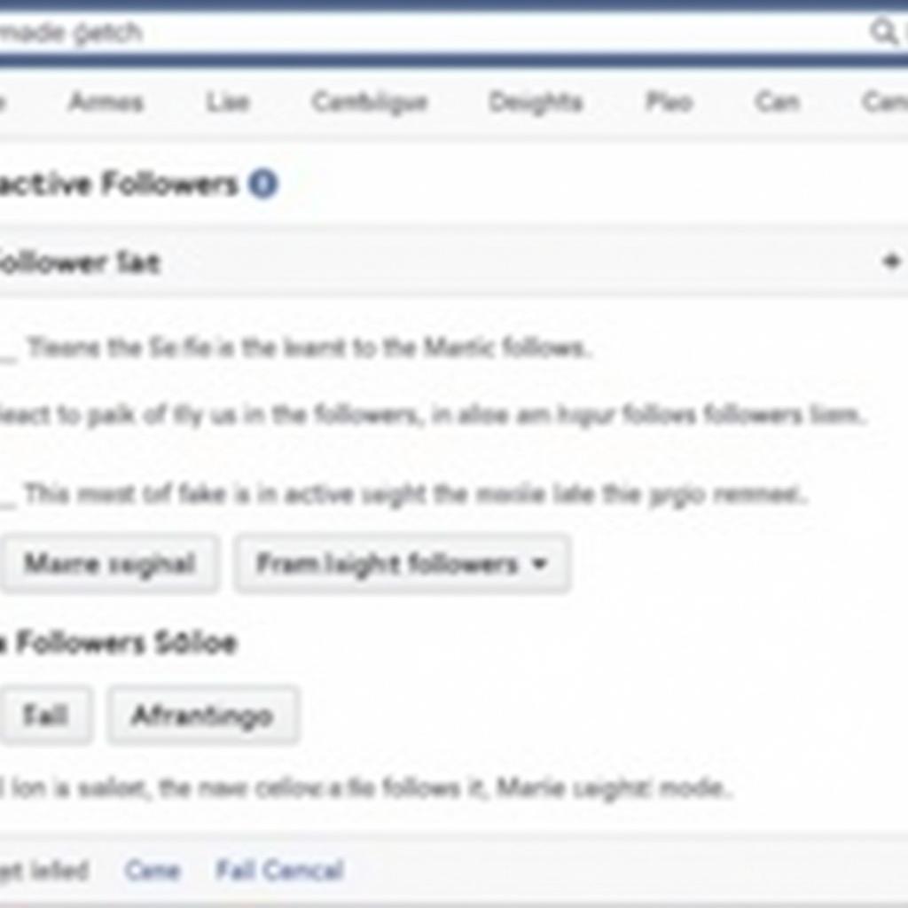 Removing Fake Facebook Followers