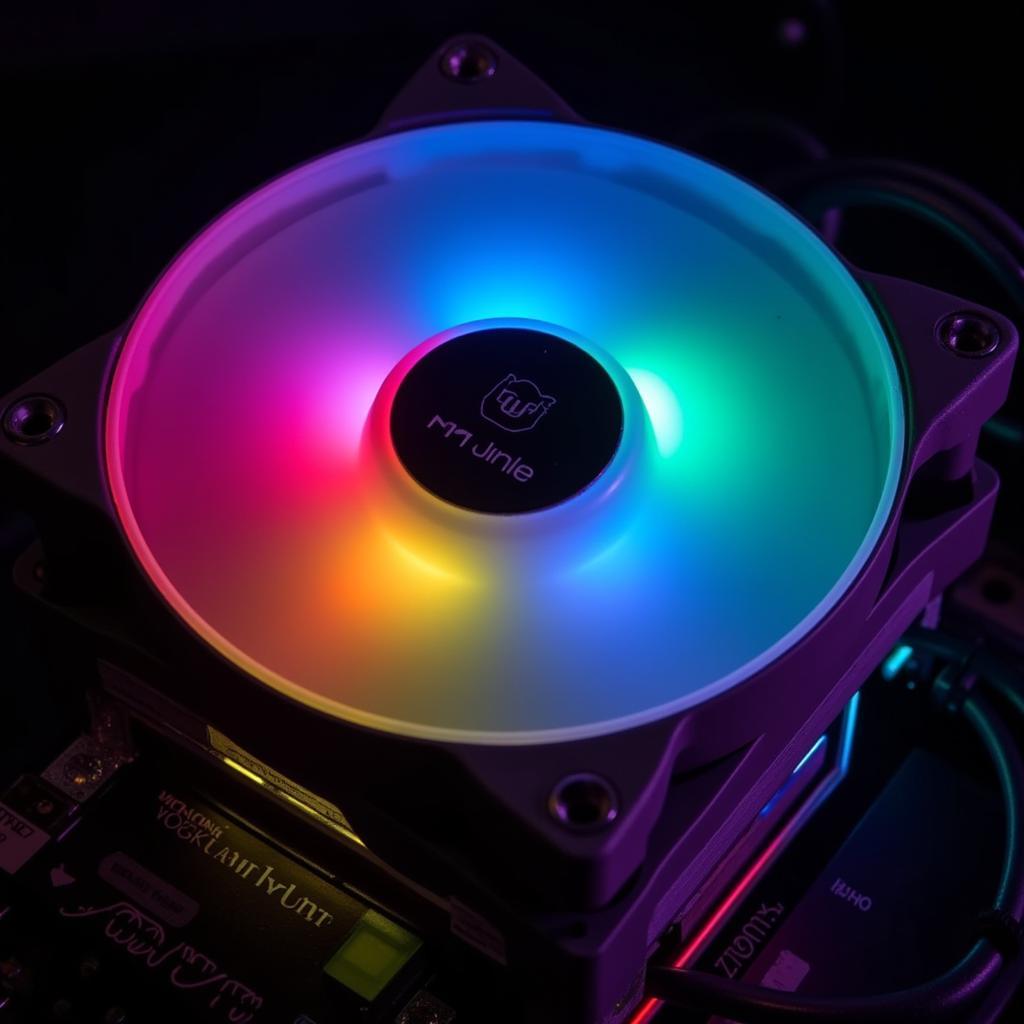 RGB CPU Cooler in Action