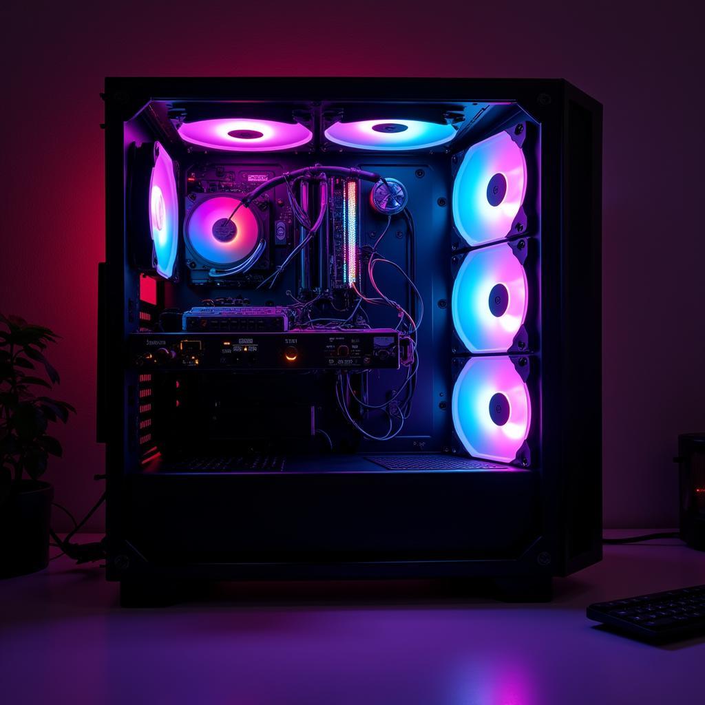 RGB Fan Controller Connected to PC