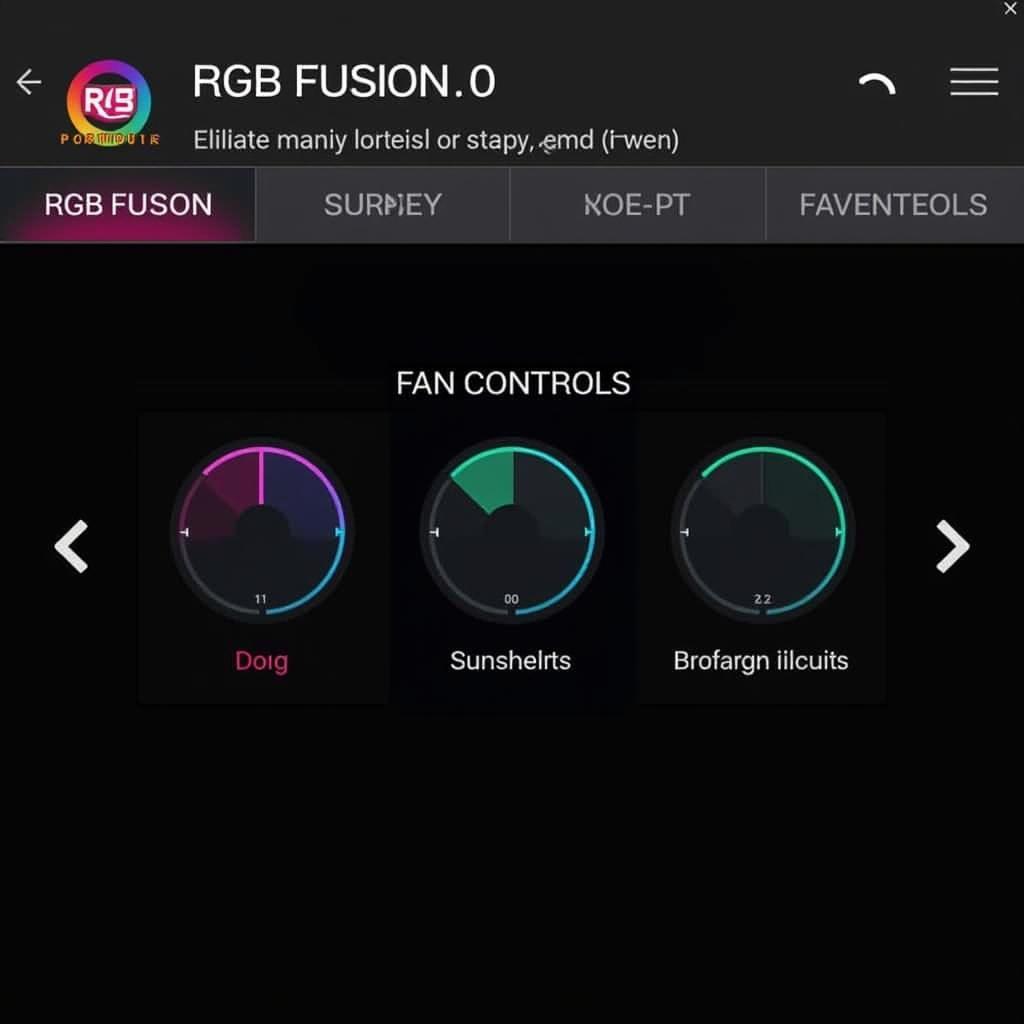 RGB Fusion 2.0 Fan Control Integration