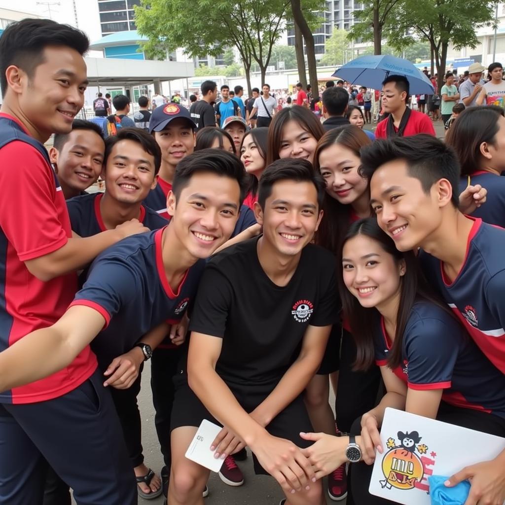 Running Man Cast Interacting with Fans in Indonesia 2019