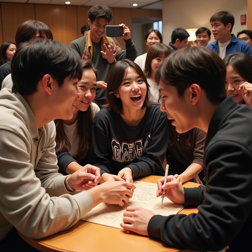 Running Man Cast Playing Games with Fans