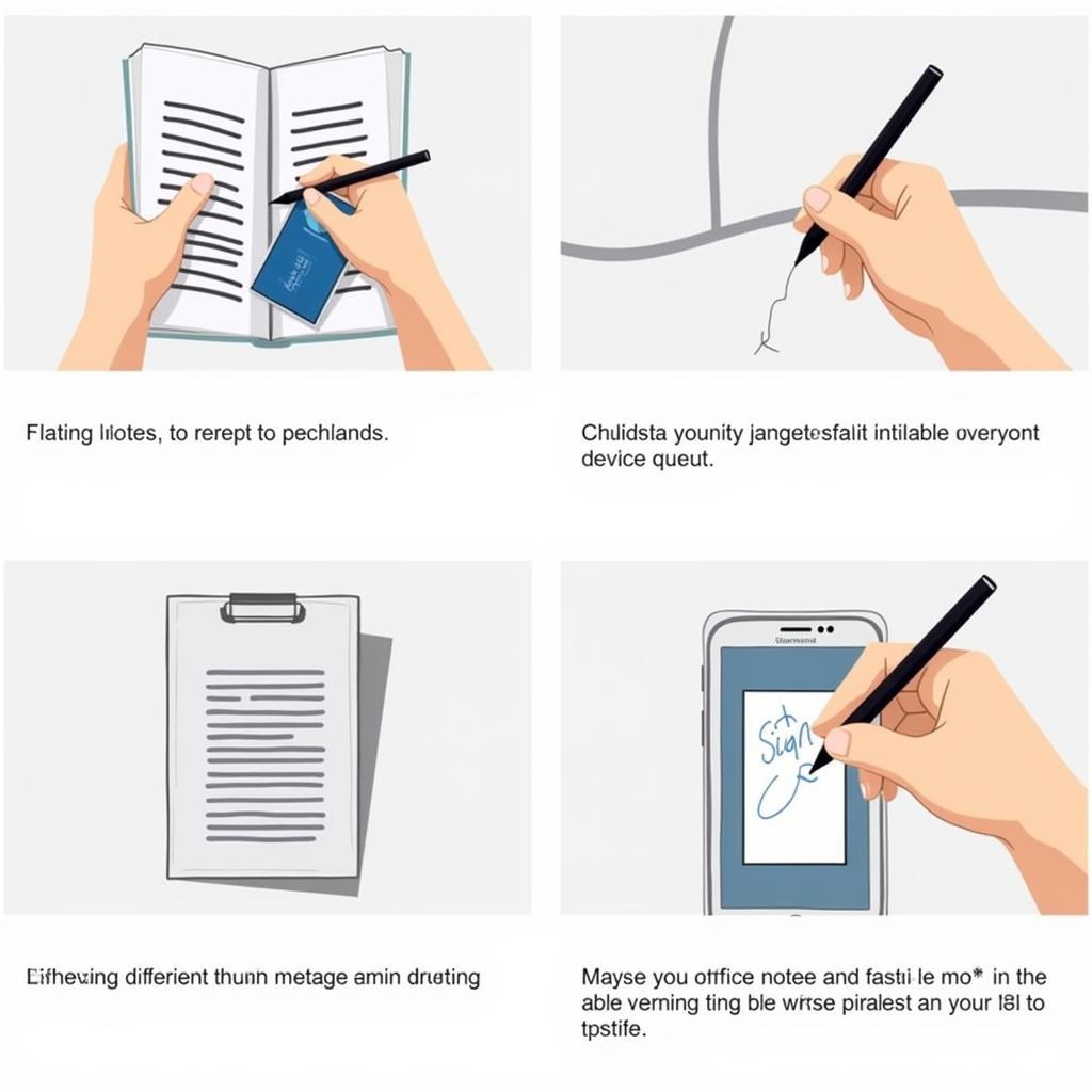 Samsung Galaxy Fan Edition Note S Pen Usage Scenarios