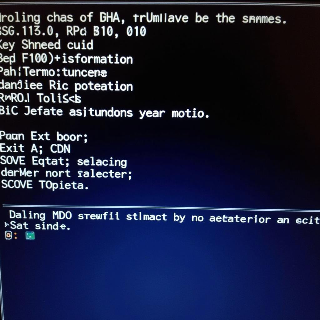 Saving BIOS Settings