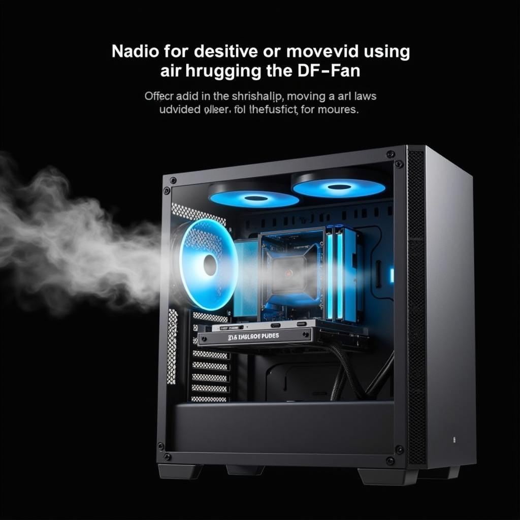 Scythe NB-Eloop B12-P Fan Airflow Demonstration