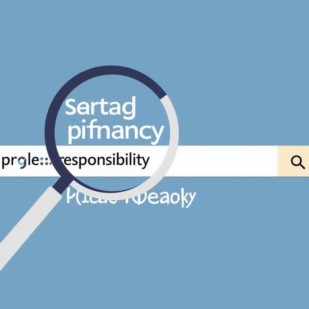 Search Engine Responsibility