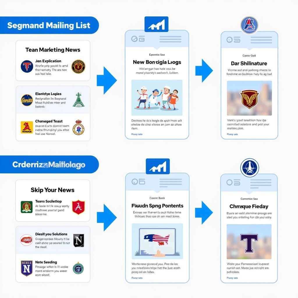 Segmenting a Football Mailing List for Targeted Content