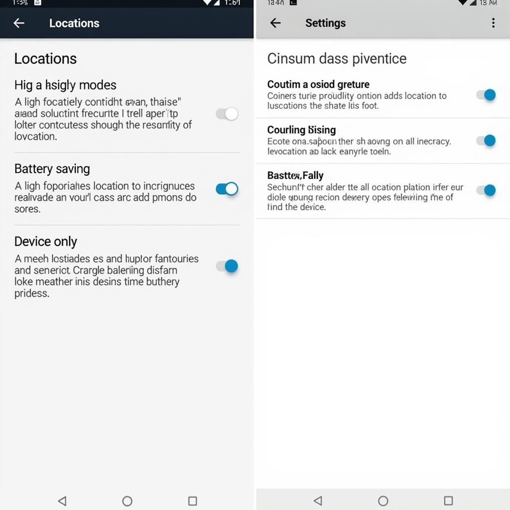 Setting Location Services on Samsung Note Fan Edition