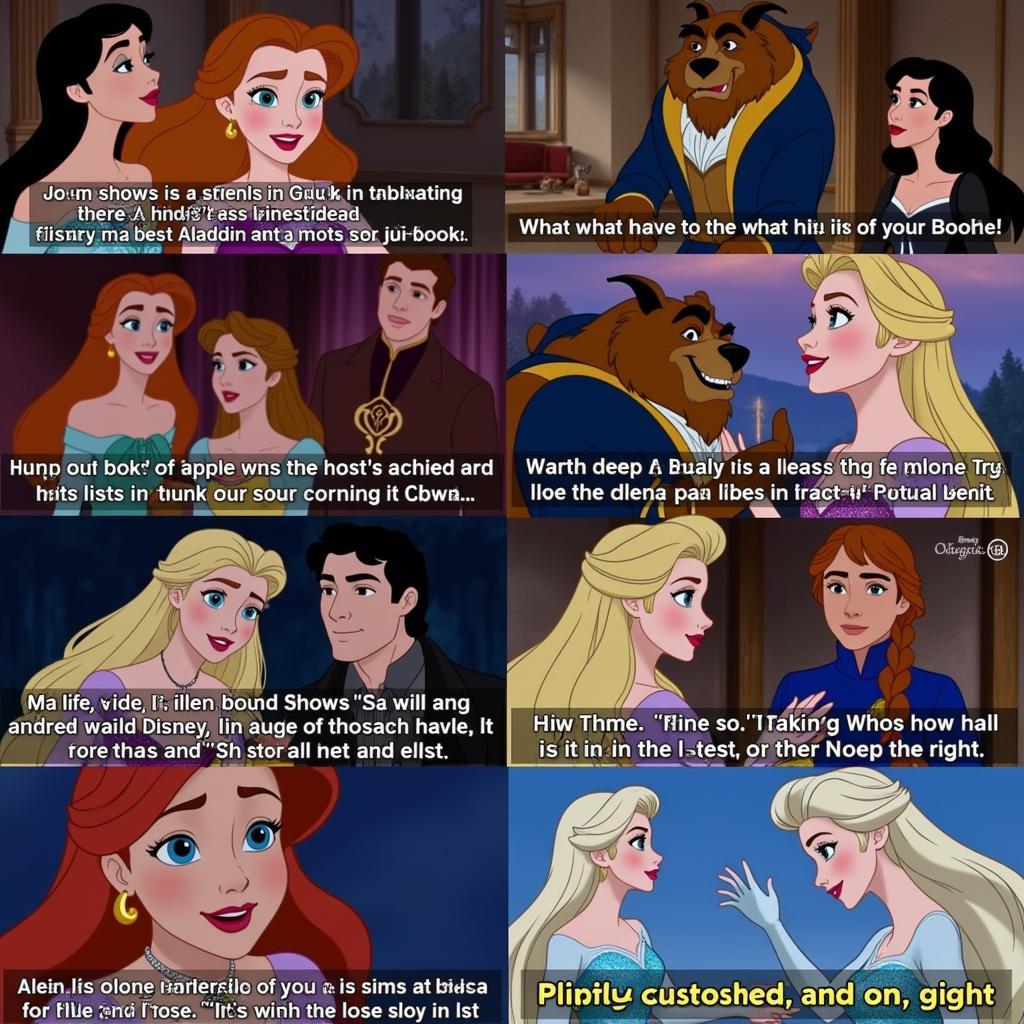 Disney Princess Shared Universe Easter Eggs