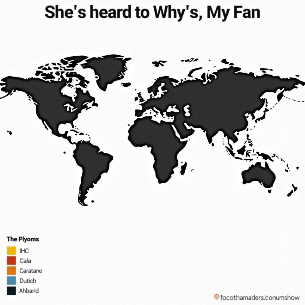 She's My Fan Global Fanbase Map