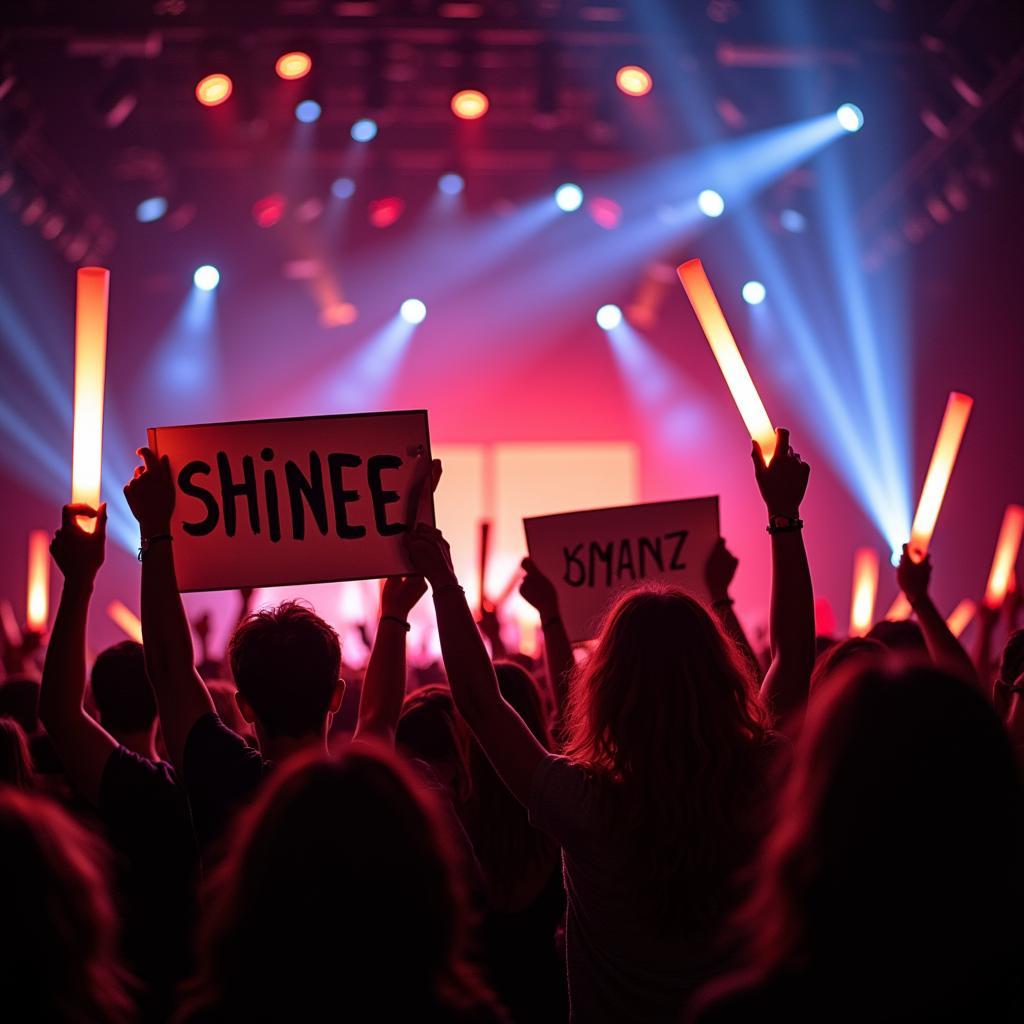 SHINee fan connection with their idol