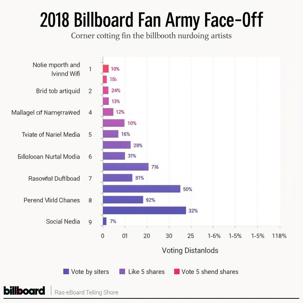 Social Media Impact on Billboard Fan Army Face-Off 2018