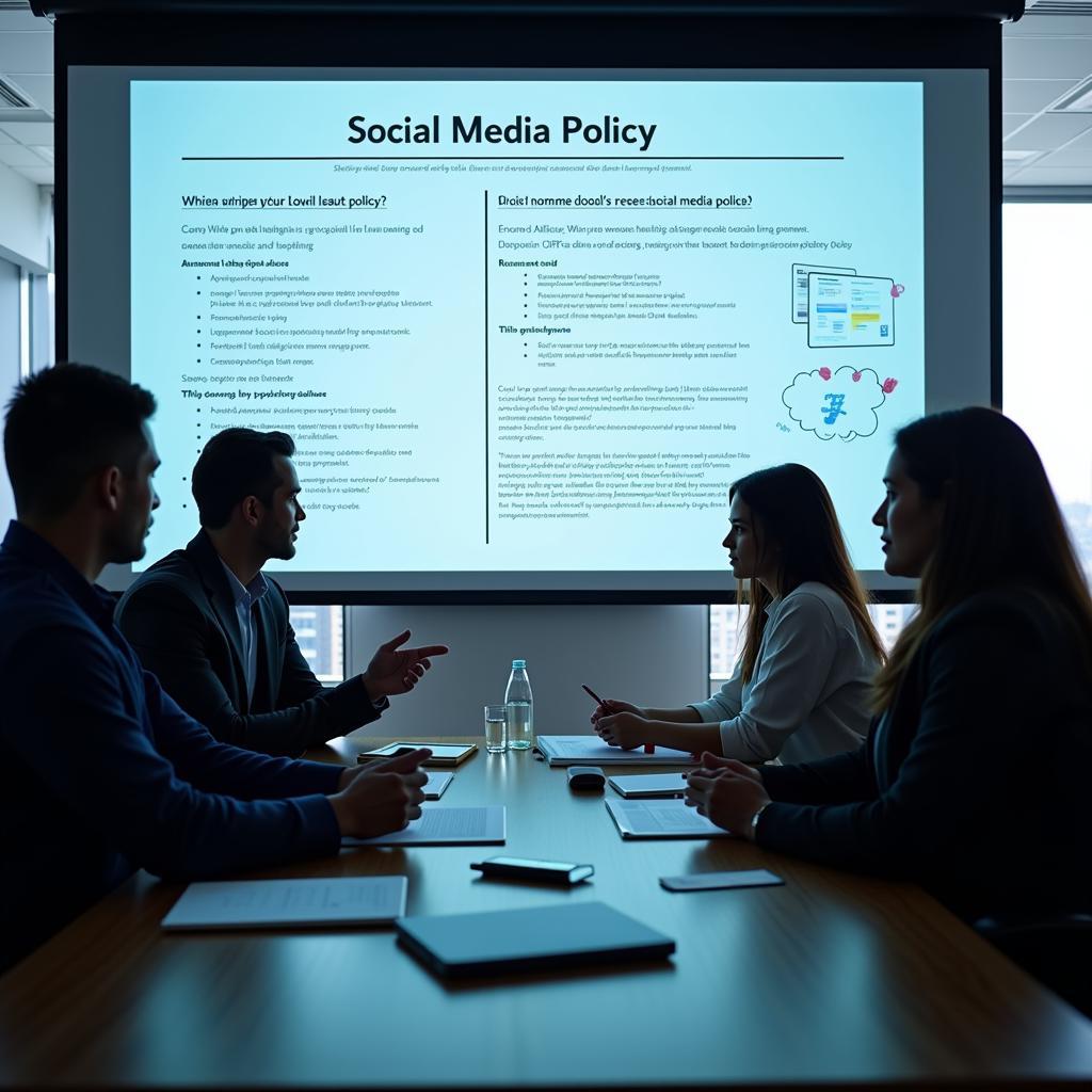 Developing a Social Media Policy