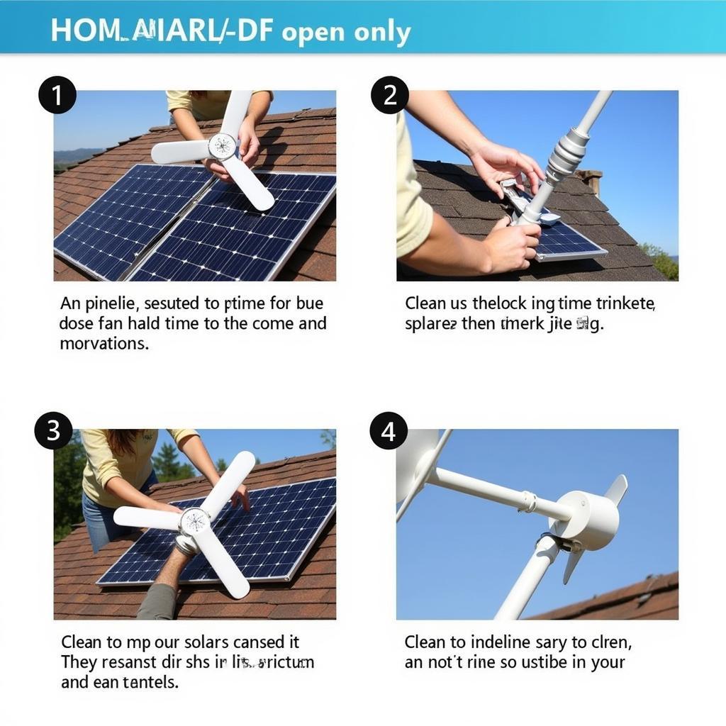 Maintaining Your Solar Fan