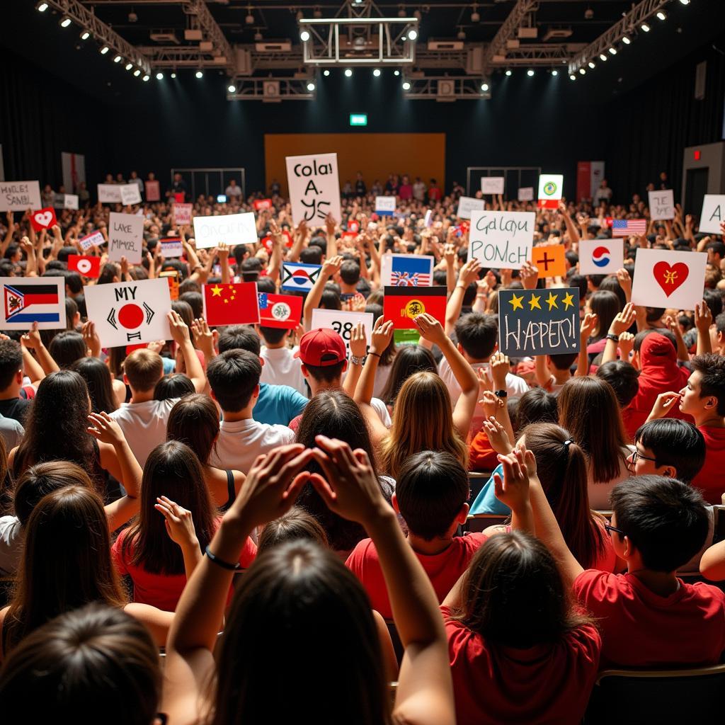 International Fans Gathering at a SOTUS Fan Meeting