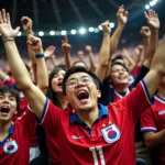 South Korea World Cup 2002 Fans in Disbelief