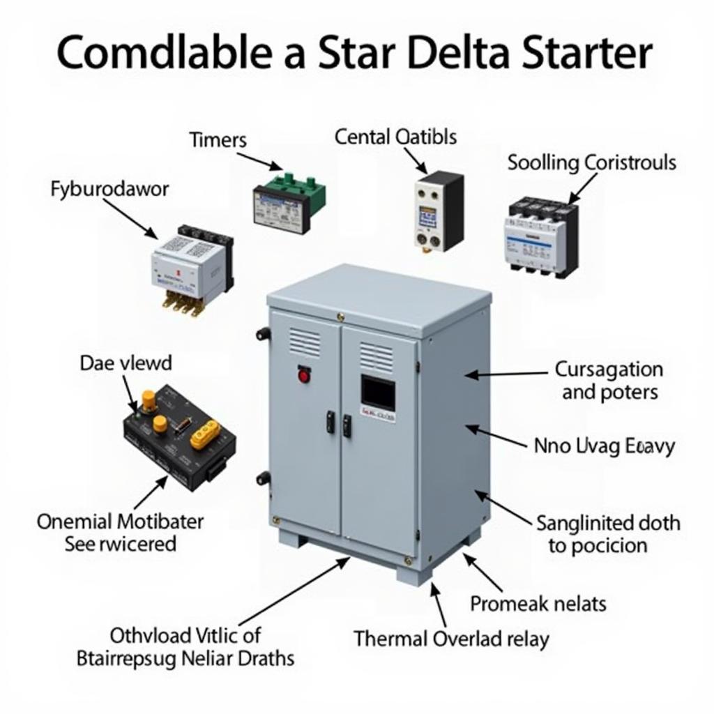 Star Delta Starter Components