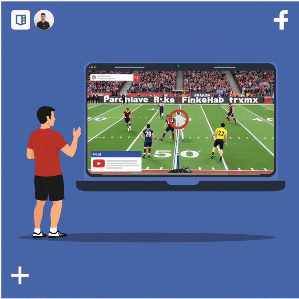 Streaming Football Gameplay to Facebook