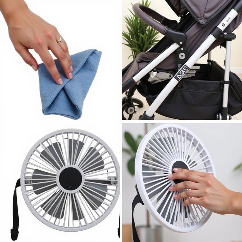 Stroller Fan Cleaning and Maintenance