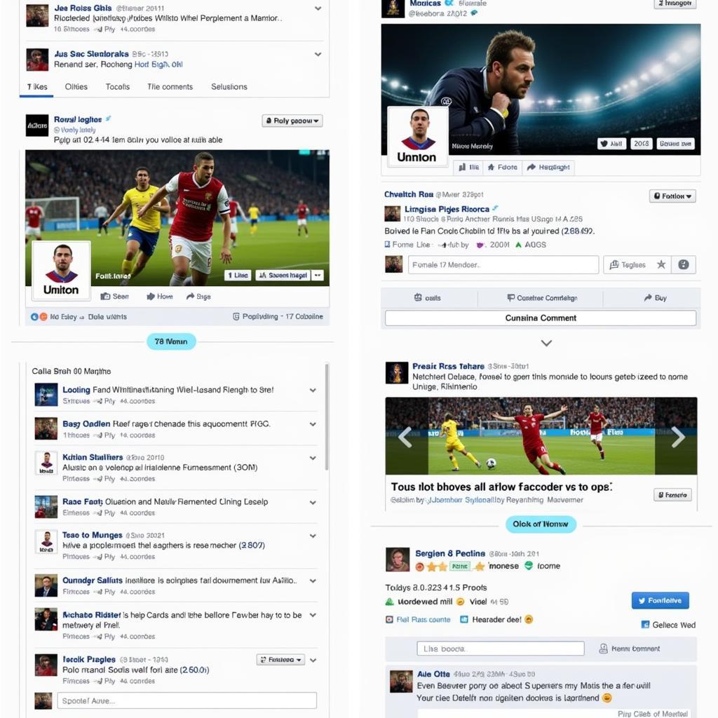 Example of a Successful Football Fan Page